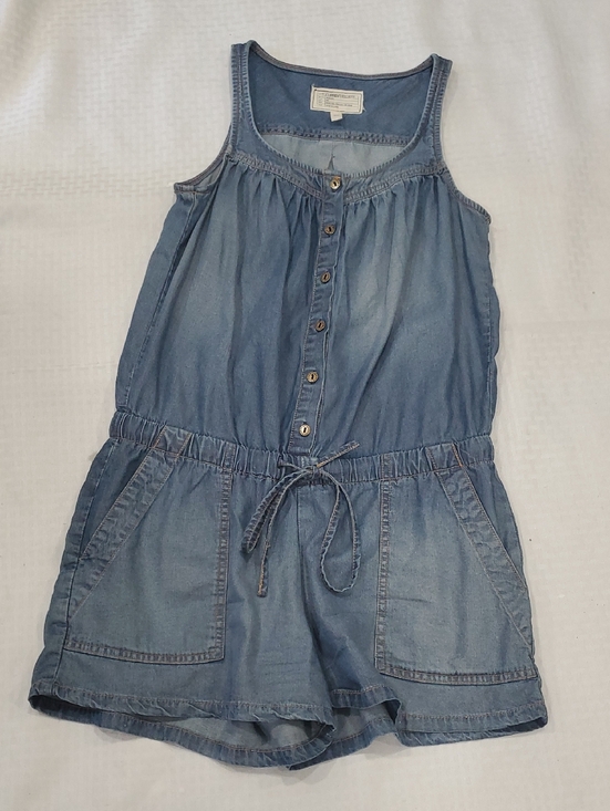 Current/Elliott Pants - Current/Elliott Light Blue Denim Romper